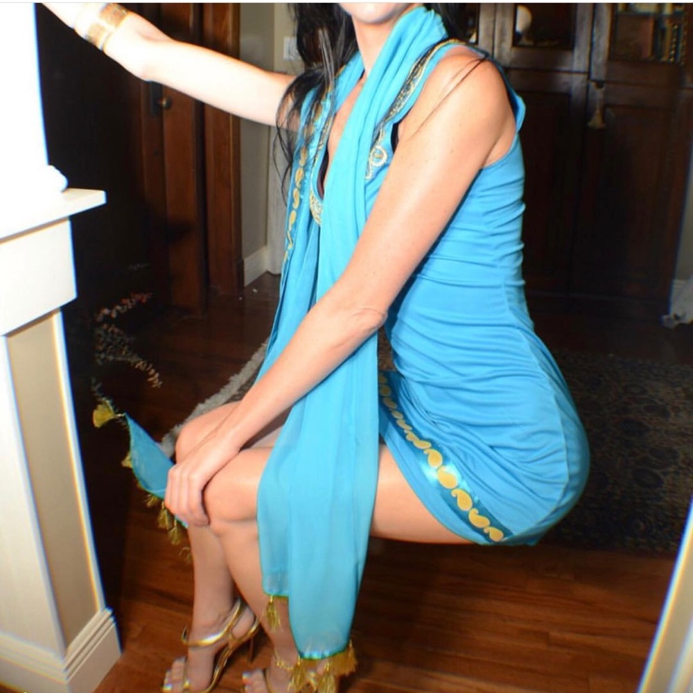 Blue Princess Jasmine Dress and Sash